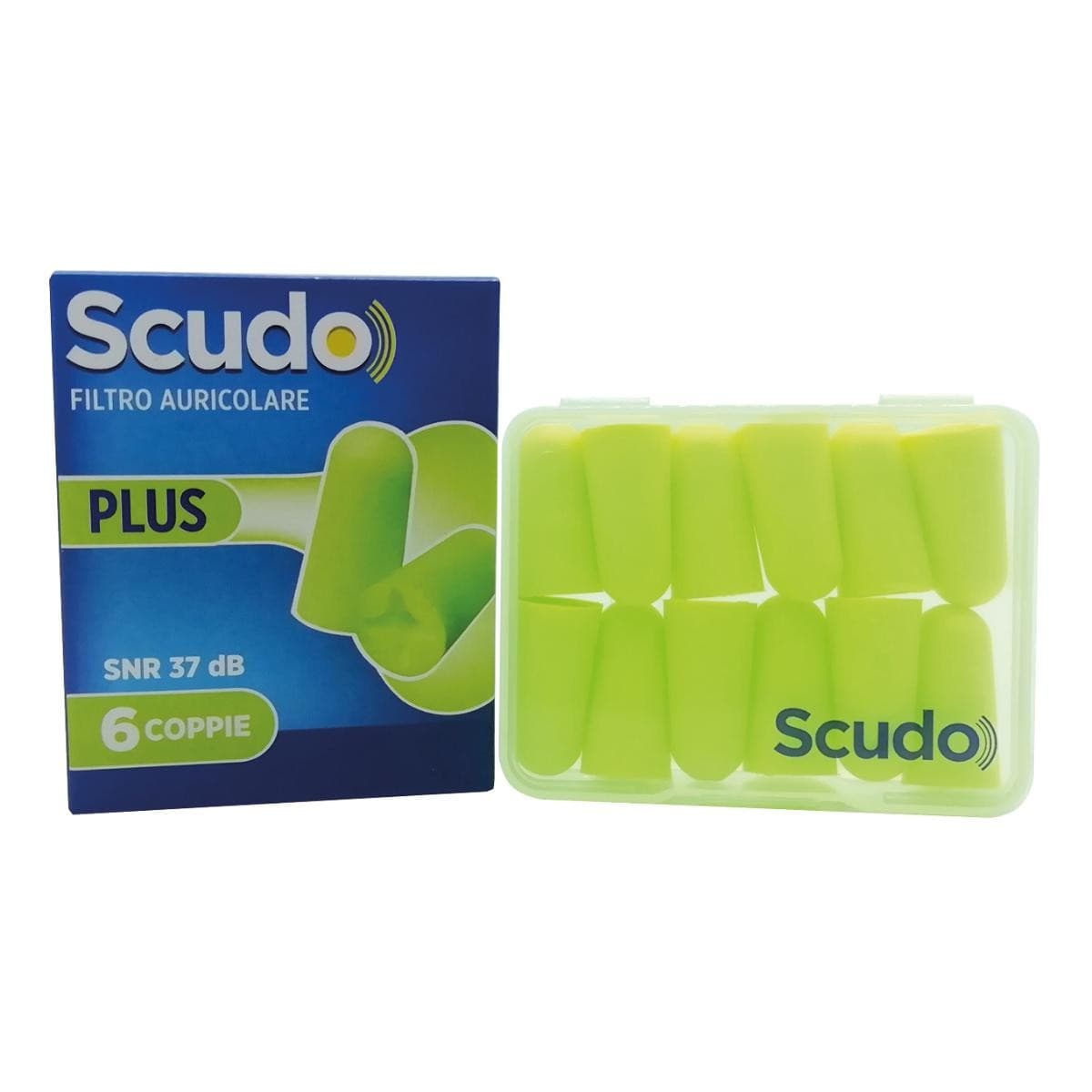 Pasquali Earplug Plus Filtro Auricolare Anatomico Protezione Rumori 6 Coppie