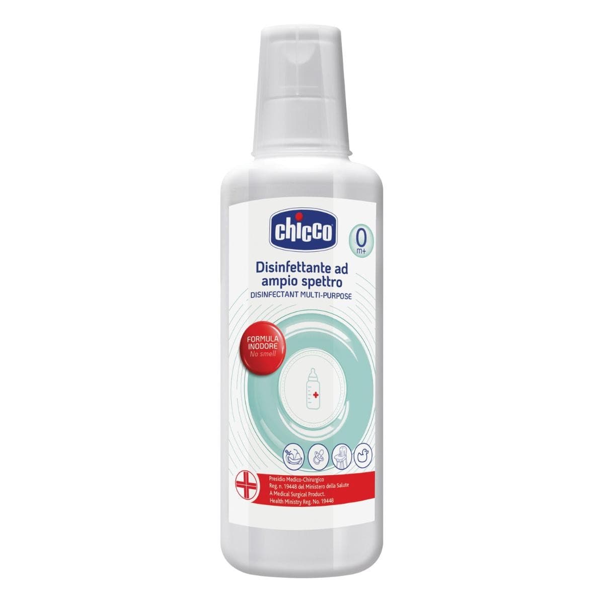 Chicco Disinfettante ad Ampio Spettro Igienizzante Battericida Virucida, 1000ml