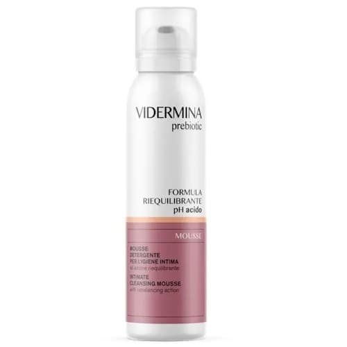 Vidermina Prebiotic Mousse Intima Formula Riequilibrante Con Prebiotici Ph Acido 150ml