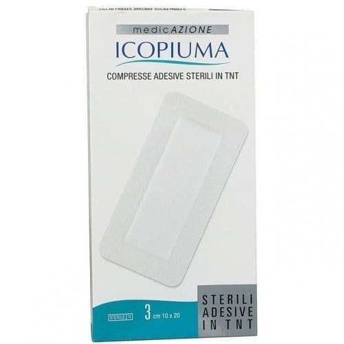 Desa Pharma Icopiuma - Compresse Adesive Sterili TNT 10 x 20 cm, 3Compresse