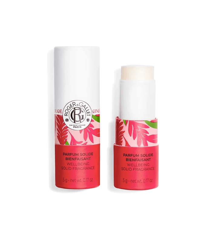 Roger & Gallet Gingembre Rouge Parfum Solide - Profumo energizzante allo zenzero rosso - 5 g