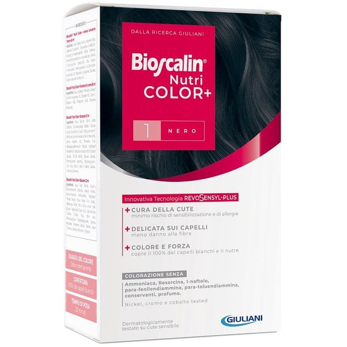 Bioscalin Nutricolor Plus Tintura Capelli Colore 1 Nero