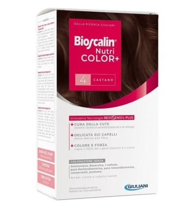 Bioscalin Nutricolor Plus Tintura Capelli Colore 4 Castano