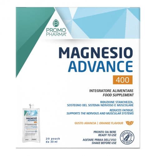 Magnesio Advance 400 20 Pouch - Integratore Magnesio