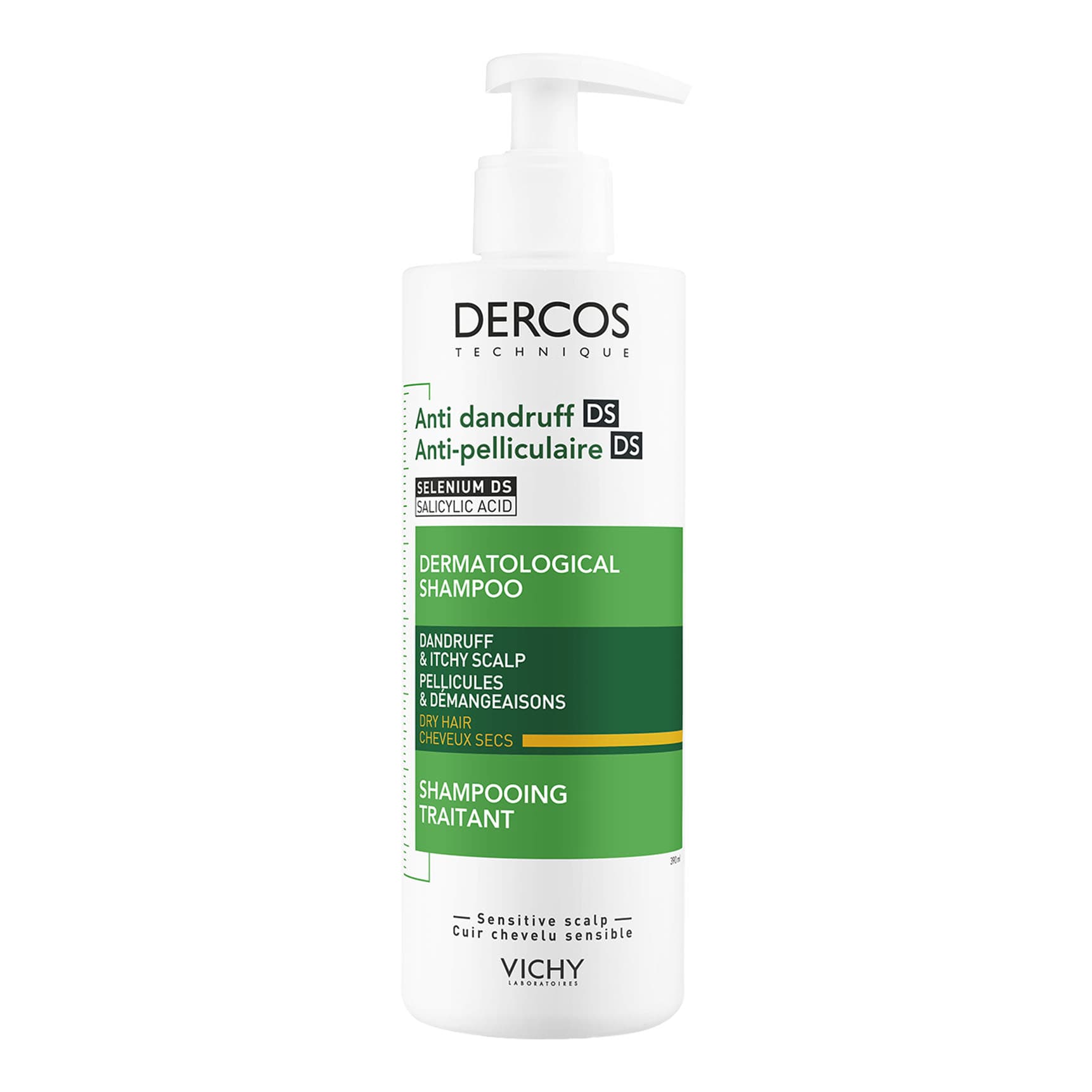 Vichy Dercos Anti-Forfora DS Capelli Secchi 390 ml