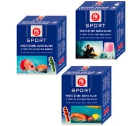 Pic Sport Tappi Auricolari in Silicone Adulti 2 pezzi