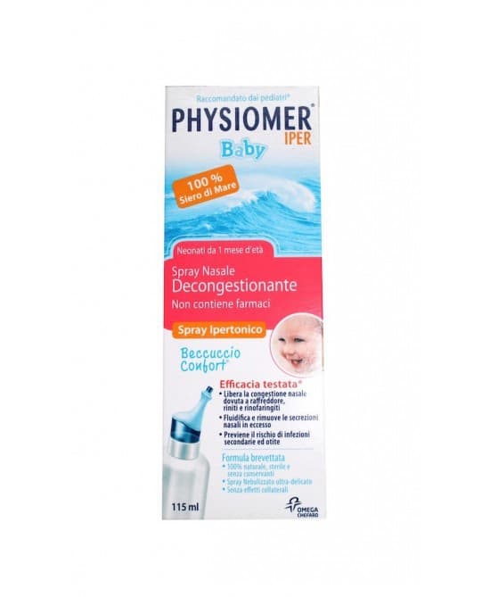Physiomer Baby Iper Spray Soluzione Ipertonica 115 ml