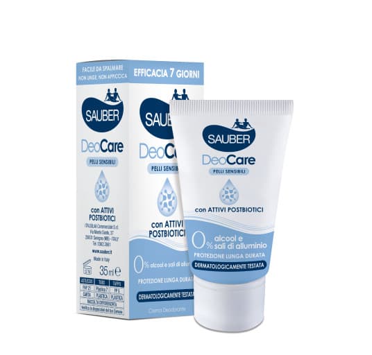 Sauber DeoCare Crema Deodorante Delicata 35 ml