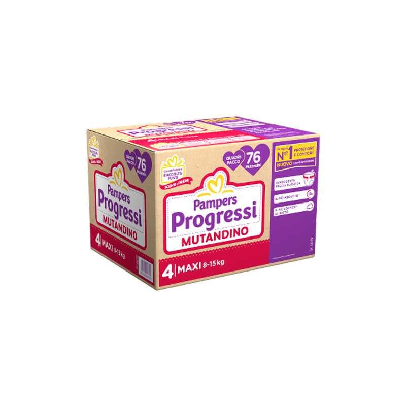 Pampers Prog Mut Quadri Mx 76p