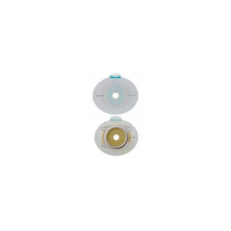 Placca per urostomia colostomia ileostomia sensura mio click sistema a due pezzi flangia 60 mm foro ritagliabile 10-55 mm 5 pezz
