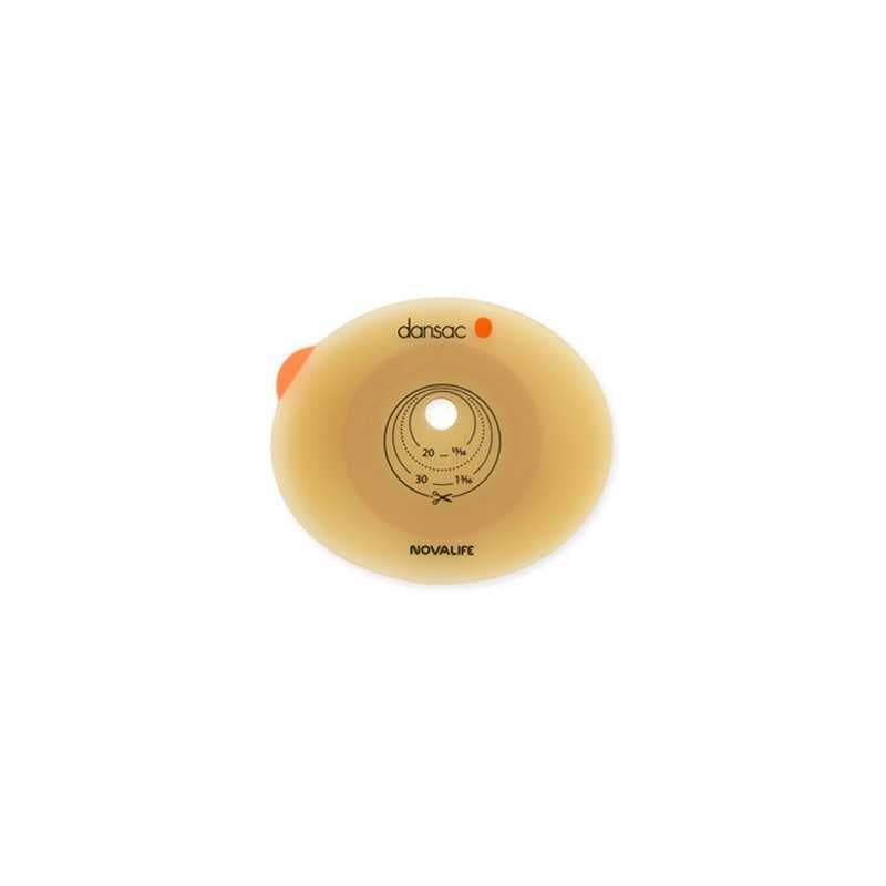 Placca per colo ileo ed urostomia dansac novalife2 55mm ritagliabile 10-47