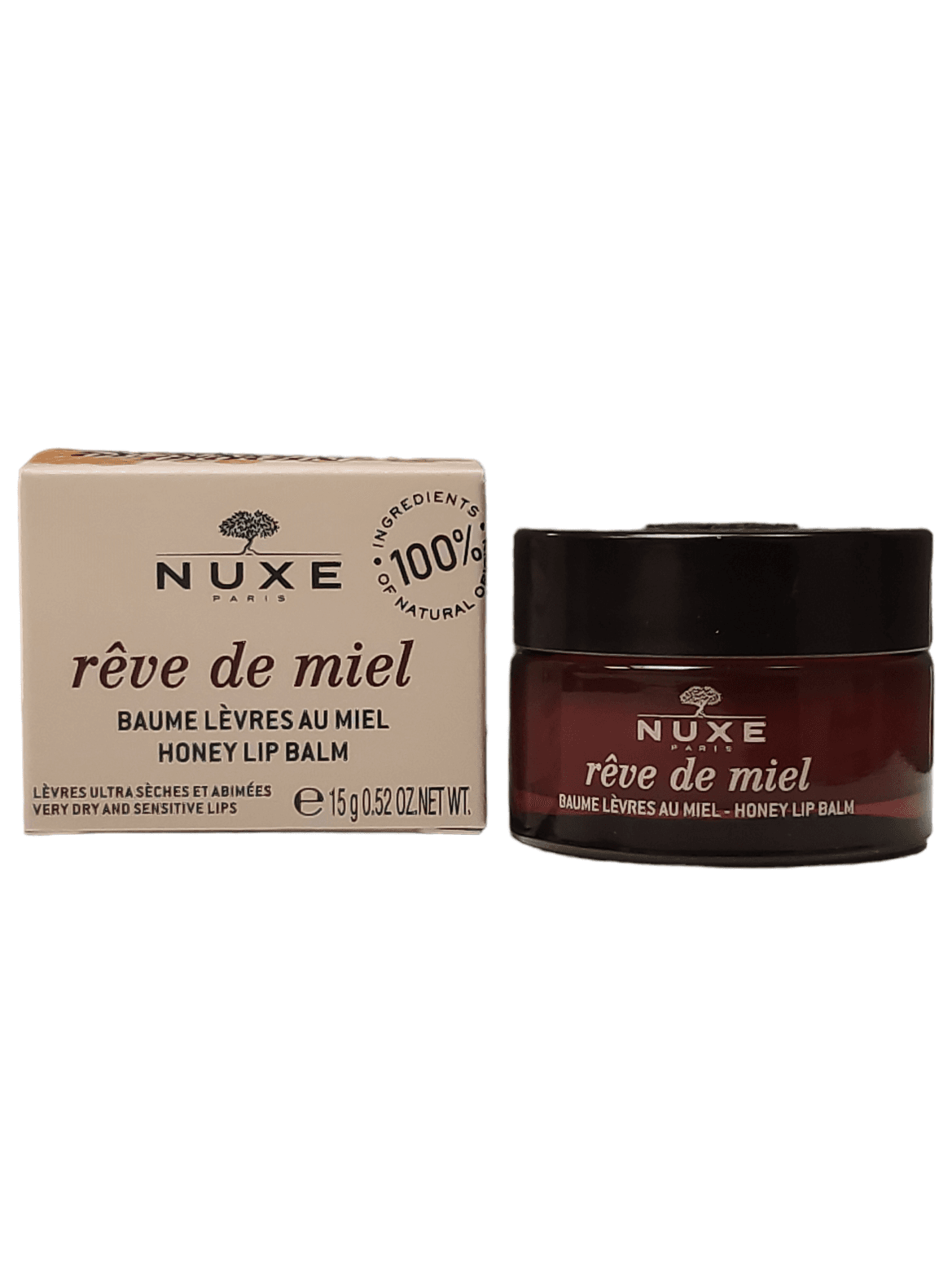 Nuxe Rêve de Miel Balsamo Labbra al Miele 15 gr - Per labbra ultra-secche e rovinate