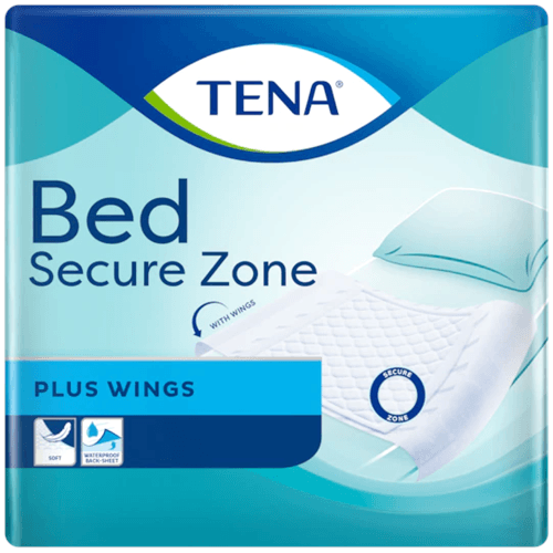 Tena Bed Secure Zone – Plus Wings – 80x180 cm