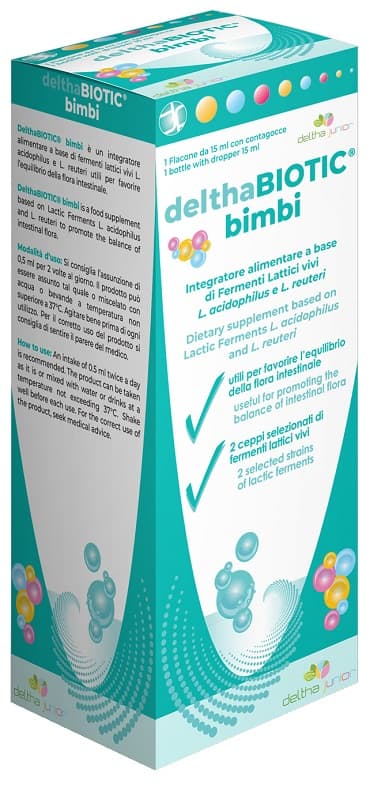 DELTHABIOTIC Bimbi Gtt 15ml