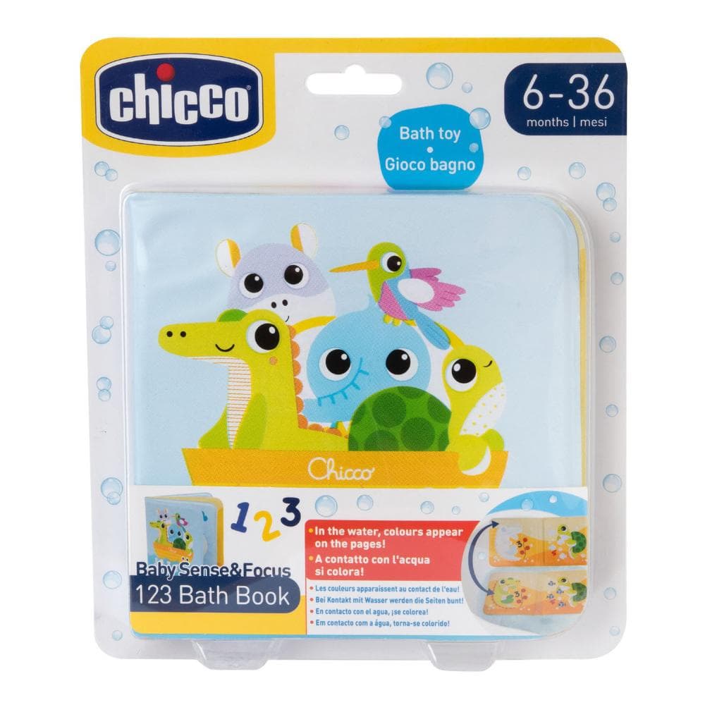 CHICCO GIOCO BABY SENSE&FOCUS 123 LIBRO BAGNO