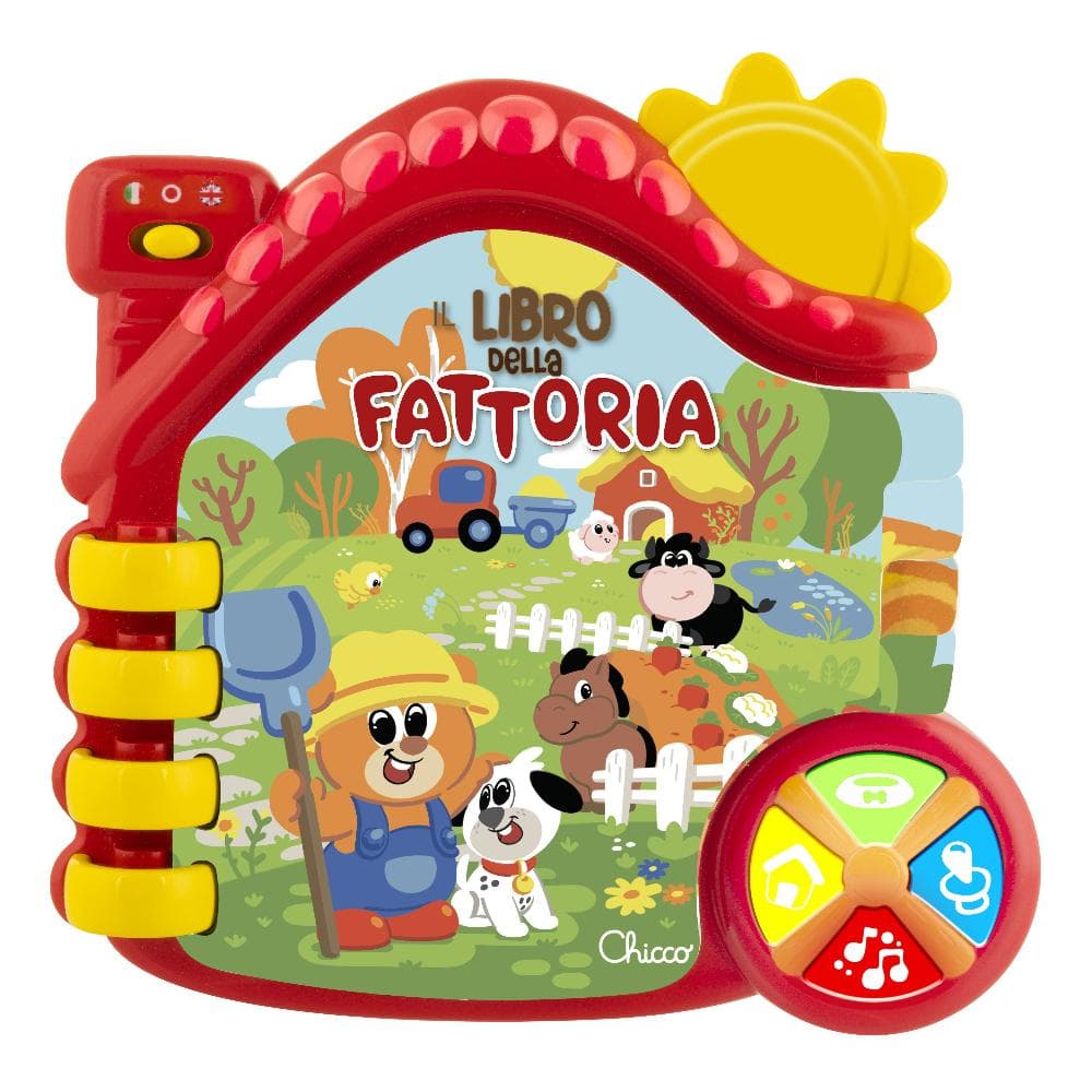 Chicco gioco libro della fattoria ABC - italiano/inglese