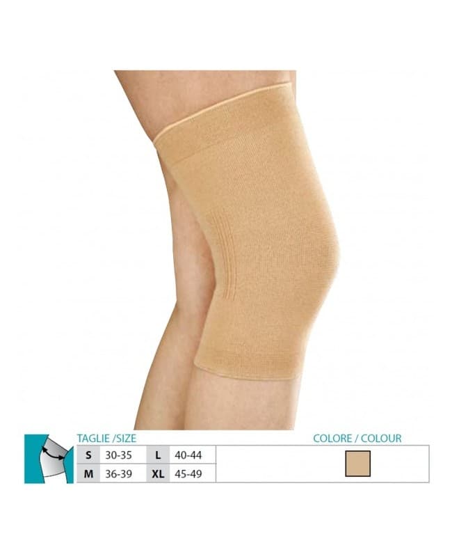 ORIONE 403 GINOCCHIERA ELASTICA BEIGE L