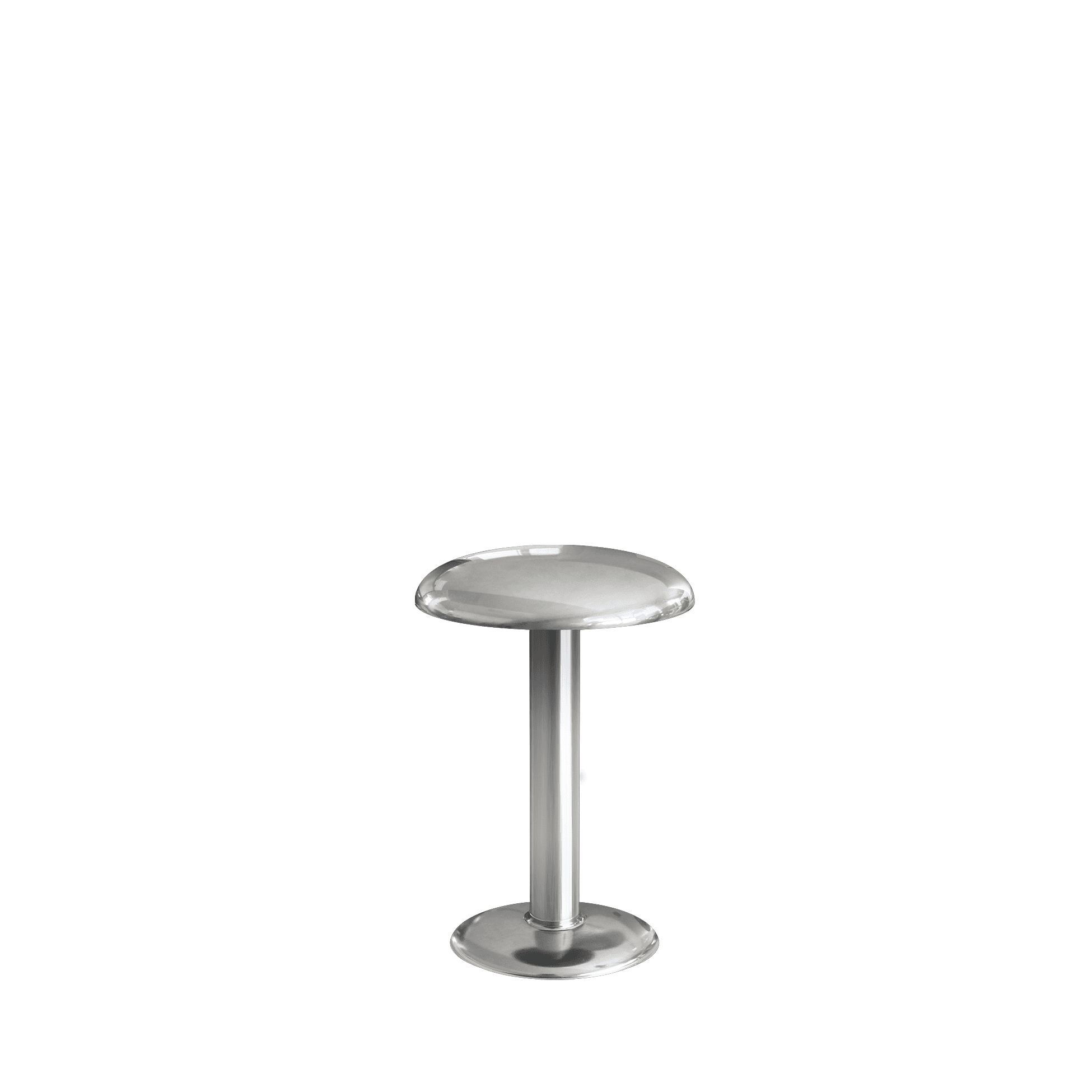 Flos - Gustave Residential - Lampada da tavolo - Argento Lucido