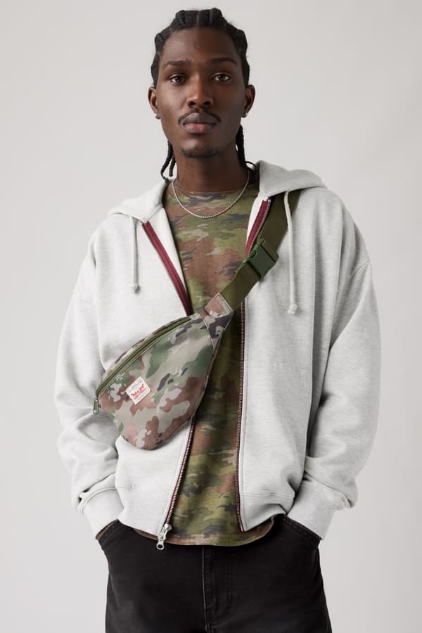 Borsello Levi's Duboce - Uomo - One Size - Verde / Ombre Camo Olivine