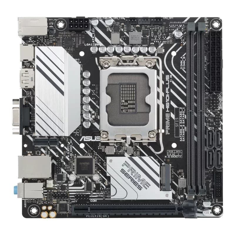 ASUS PRIME H610I-PLUS-CSM Intel H610 LGA 1700 mini ITX 90MB1GB0-M0EAYC