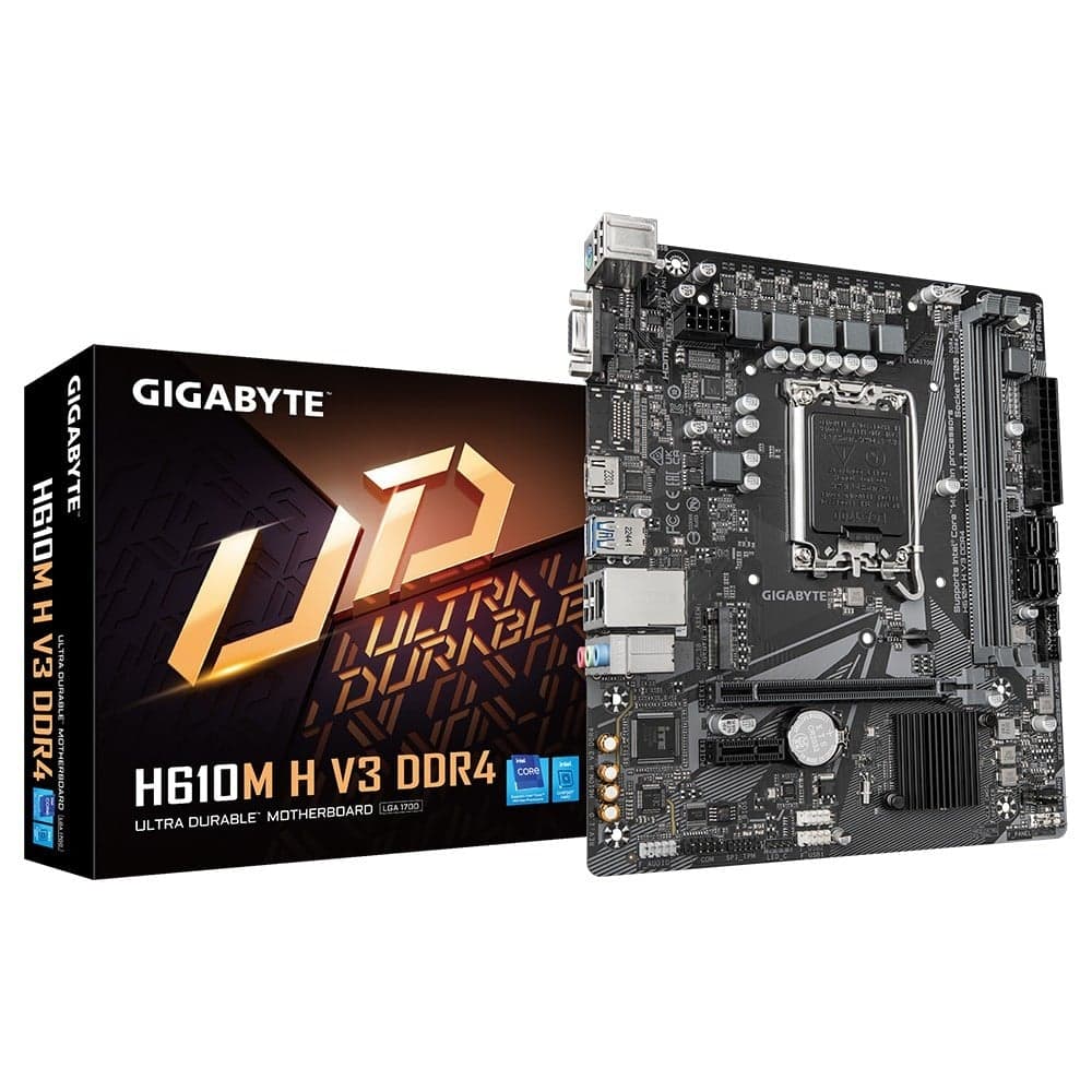 GIGABYTE H610M H V3 DDR4 scheda madre Intel H610 H610M H V3 DDR4