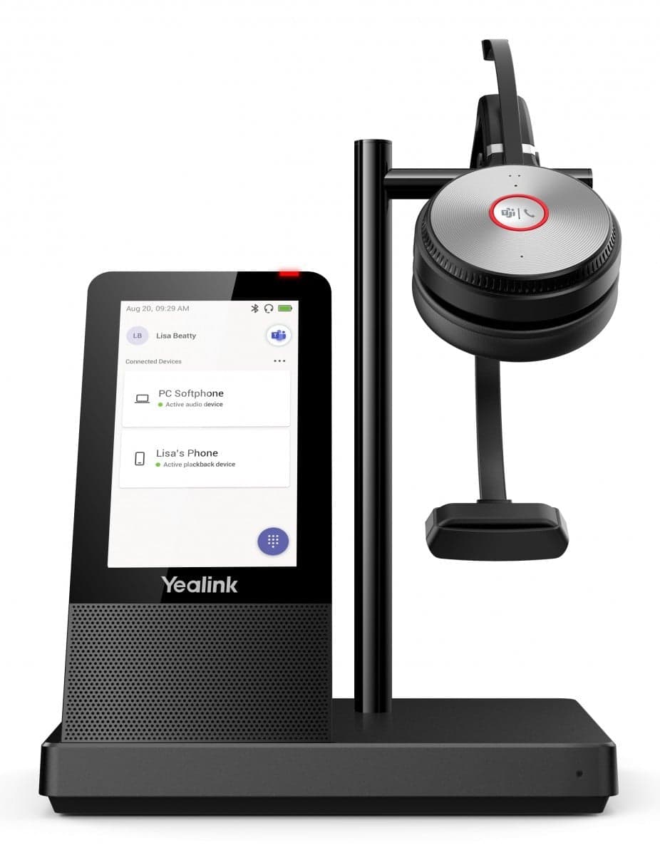 Yealink WH66 MONO TEAMS Cuffie Bluetooth Wireless per WH66 MONO TEAMS