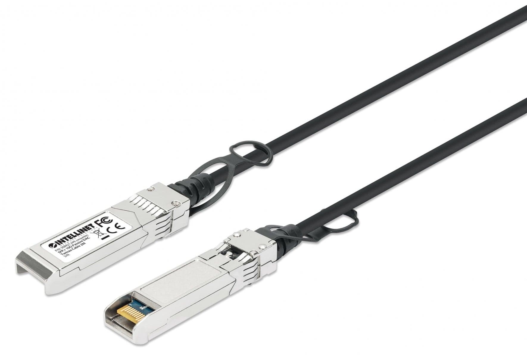 Intellinet 508421 cavo InfiniBand e in fibra ottica 2 m SFP+ 508421