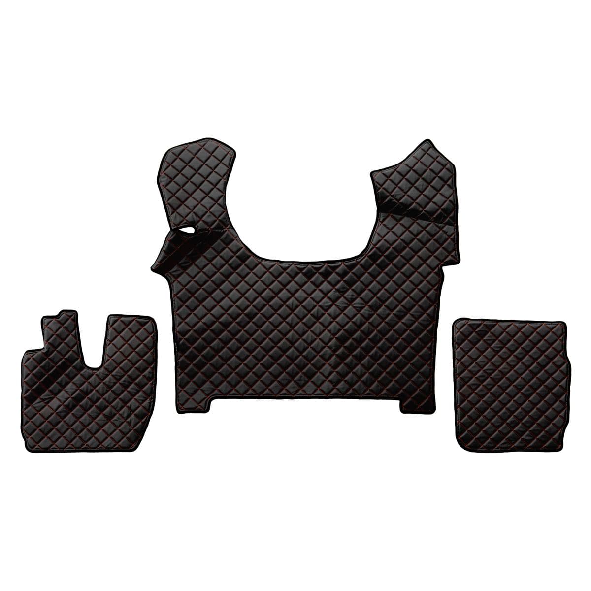 Tappetino per pavimento F-CORE FL64 BLACK/RED