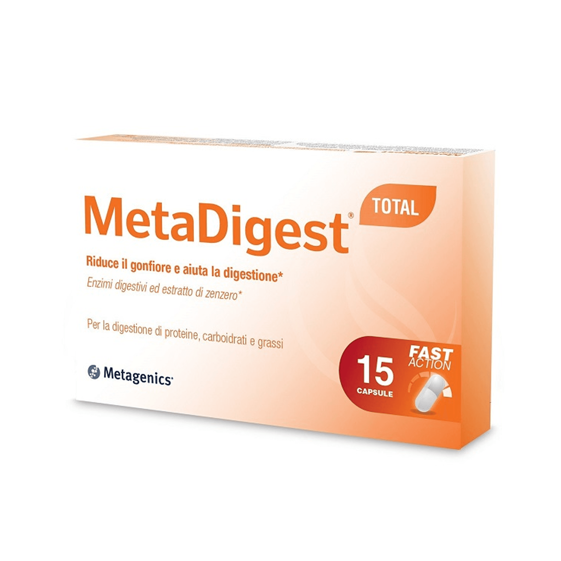 Metagenics Metadigest Digestione 15 Capsule