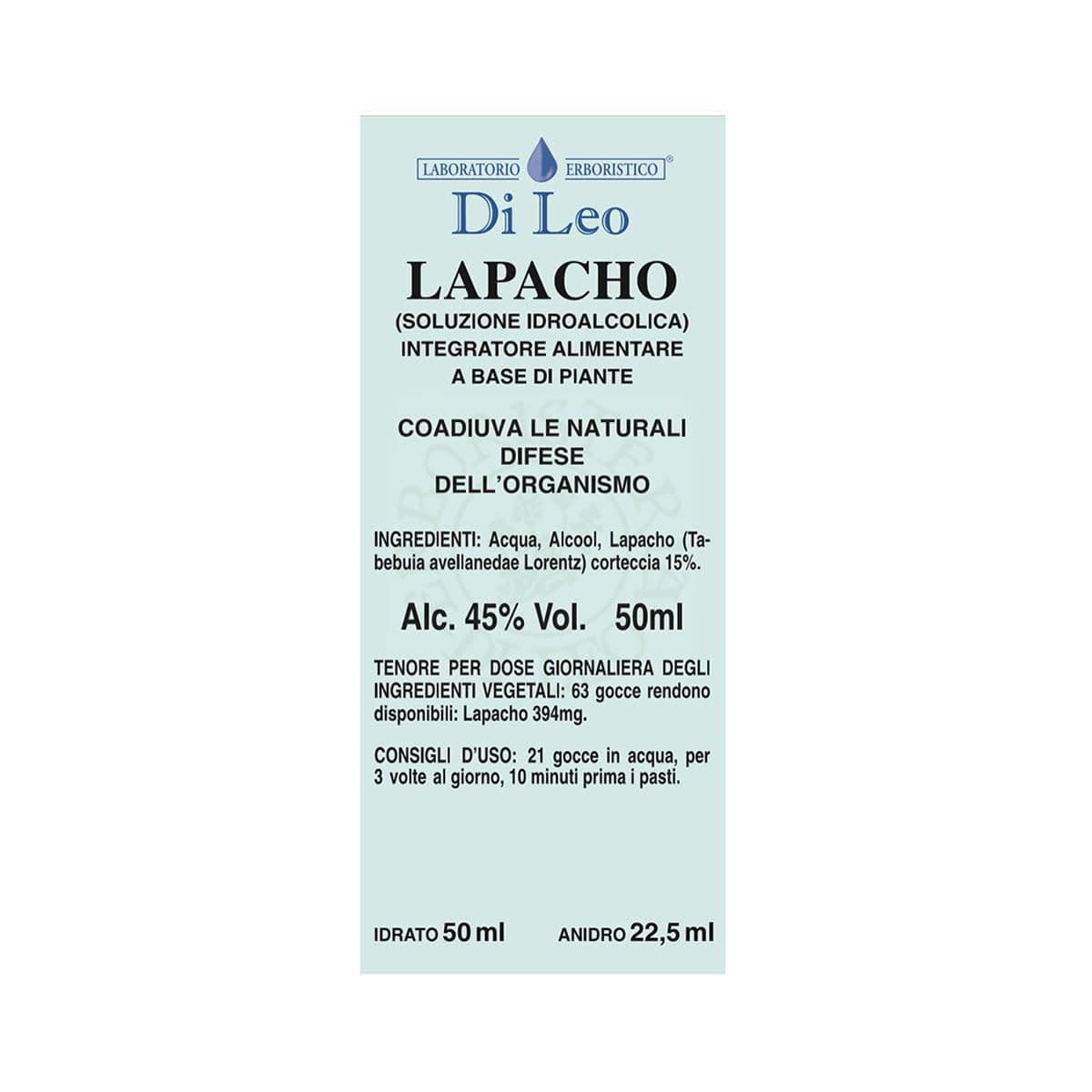 Lapacho Tintura Madre Integratore Difese Immunitarie 50ml