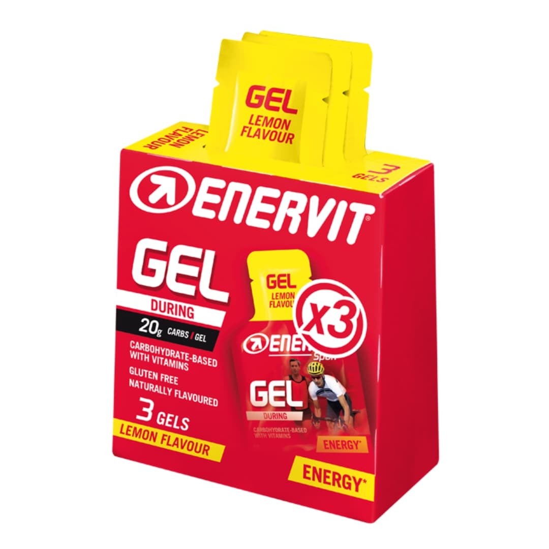 Enervit Sport Gel Energetico Per Sportivi Gusto Limone 3x25ml