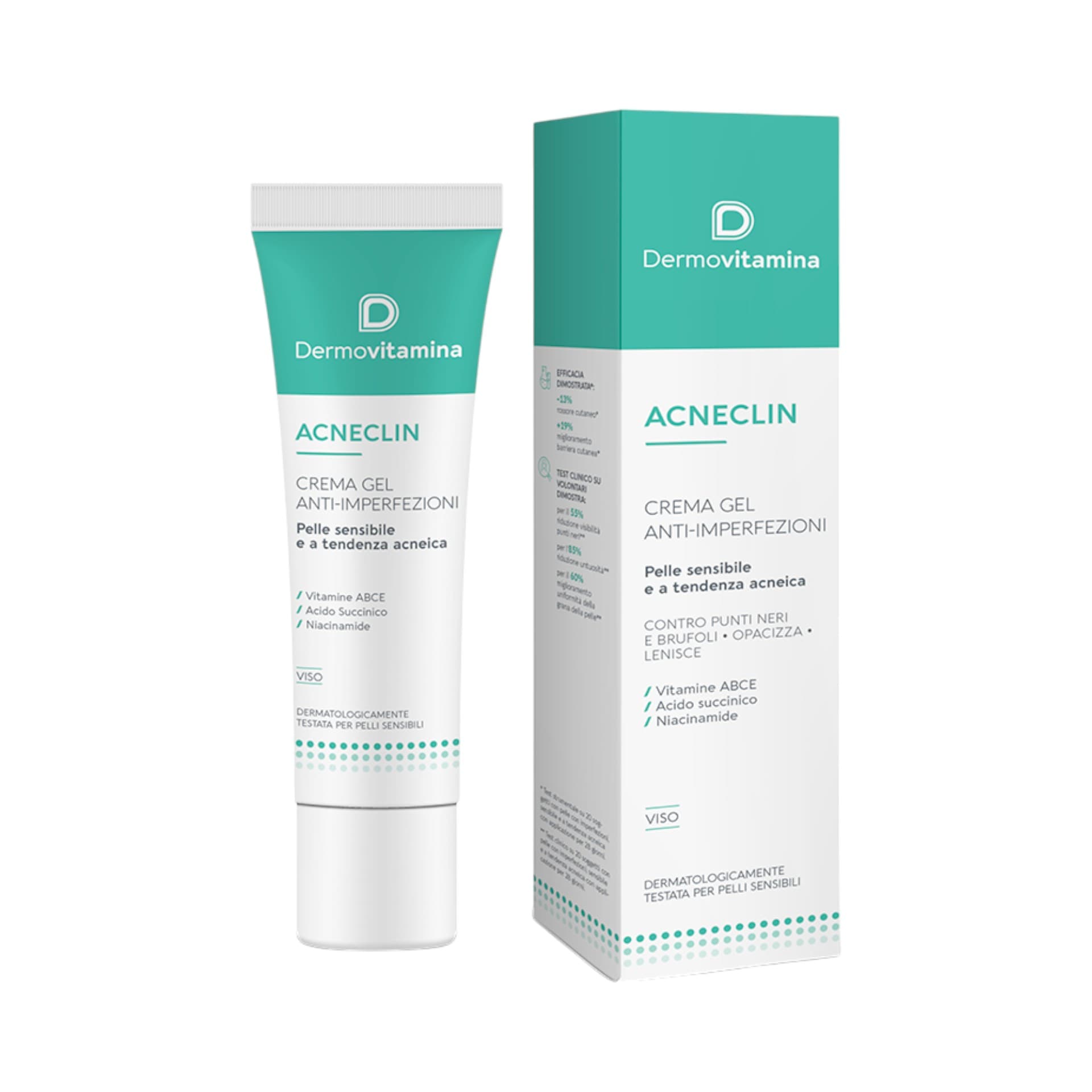 Dermovitamina Acneclin Crema Gel Antimperfezioni 40ml