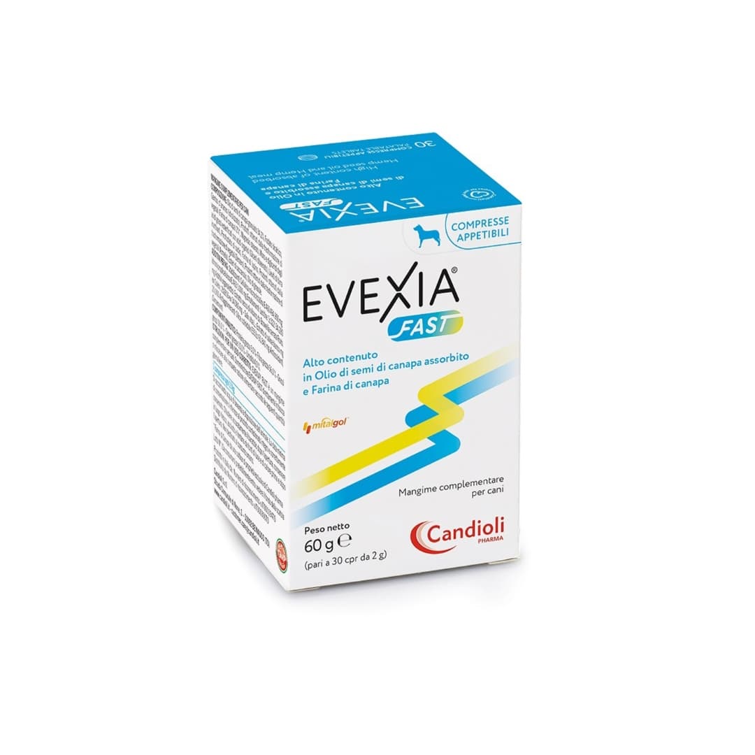 Candioli Evexia Fast Mangime Complementare Cani 30 Compresse