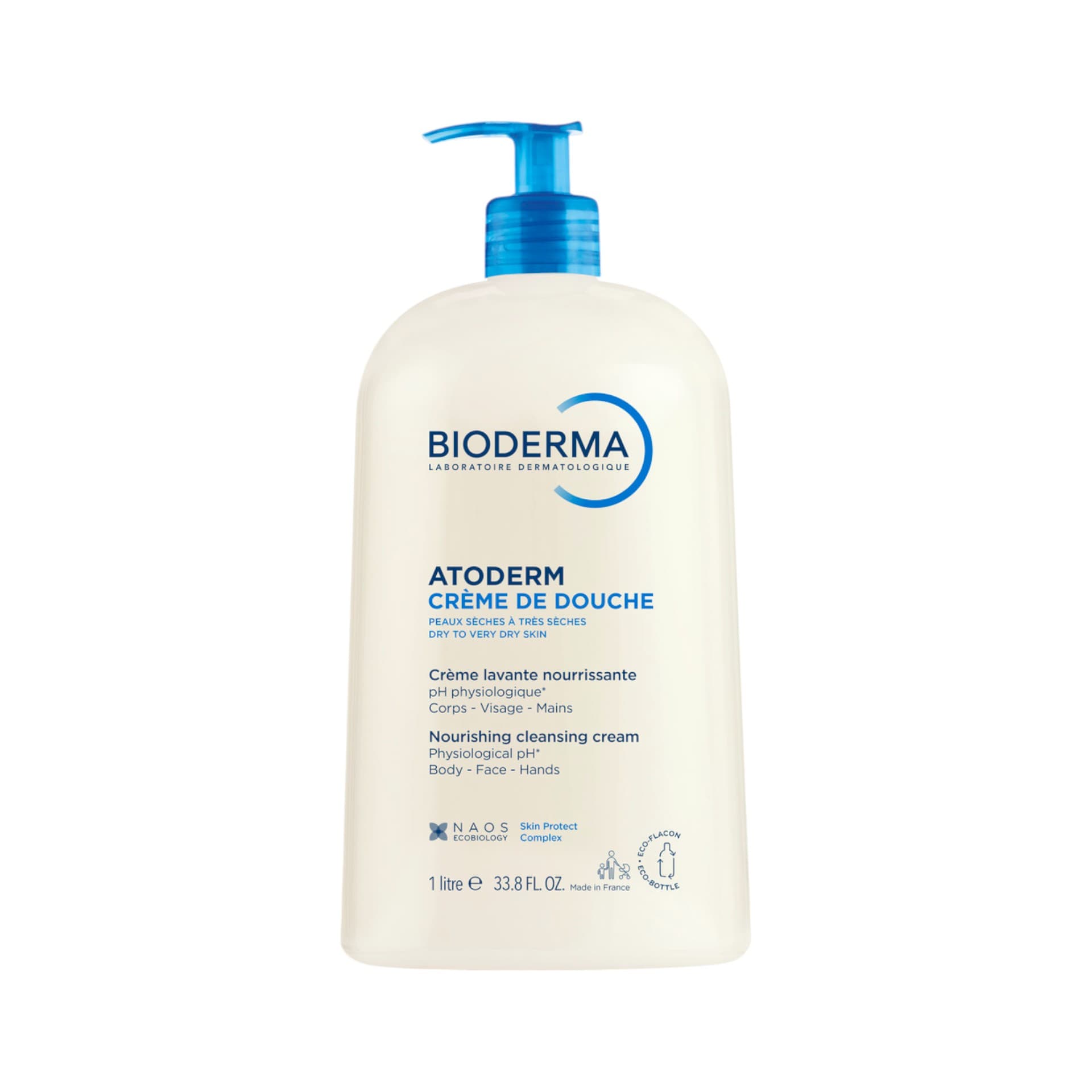 Bioderma Atoderm Crème De Douche Crema Lavante Detergente Pelle Secca 1l
