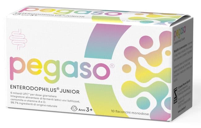 Pegaso Enterodophilus Junior Integratore Fermenti Lattici 10 Flaconcini