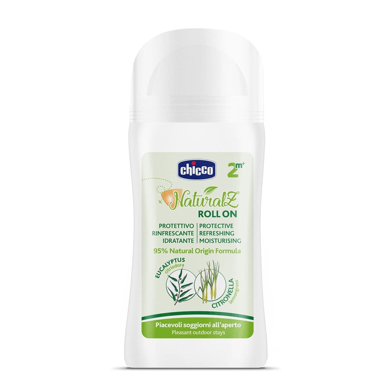 Chicco Antizanzare Rollon Naturalz Protettivo Rinfrescante Naturale 60ml