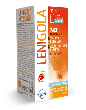 Lenigola Spray Junior Integratore Benessere Gola 20ml