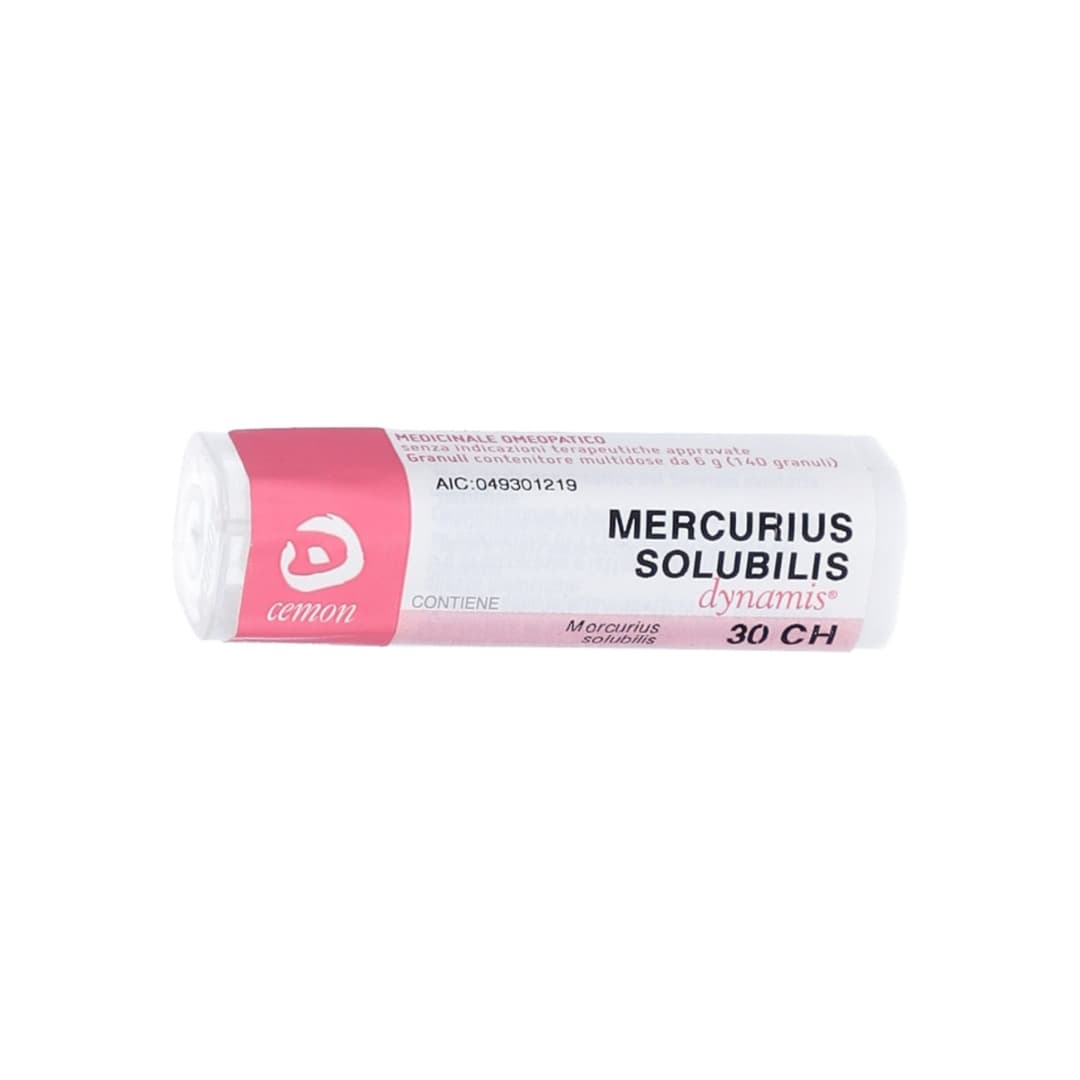 Cemon Mercurius Solubilis Dynamis 30ch Rimedio Omeopatico Contenitore Multidose 140 Granuli