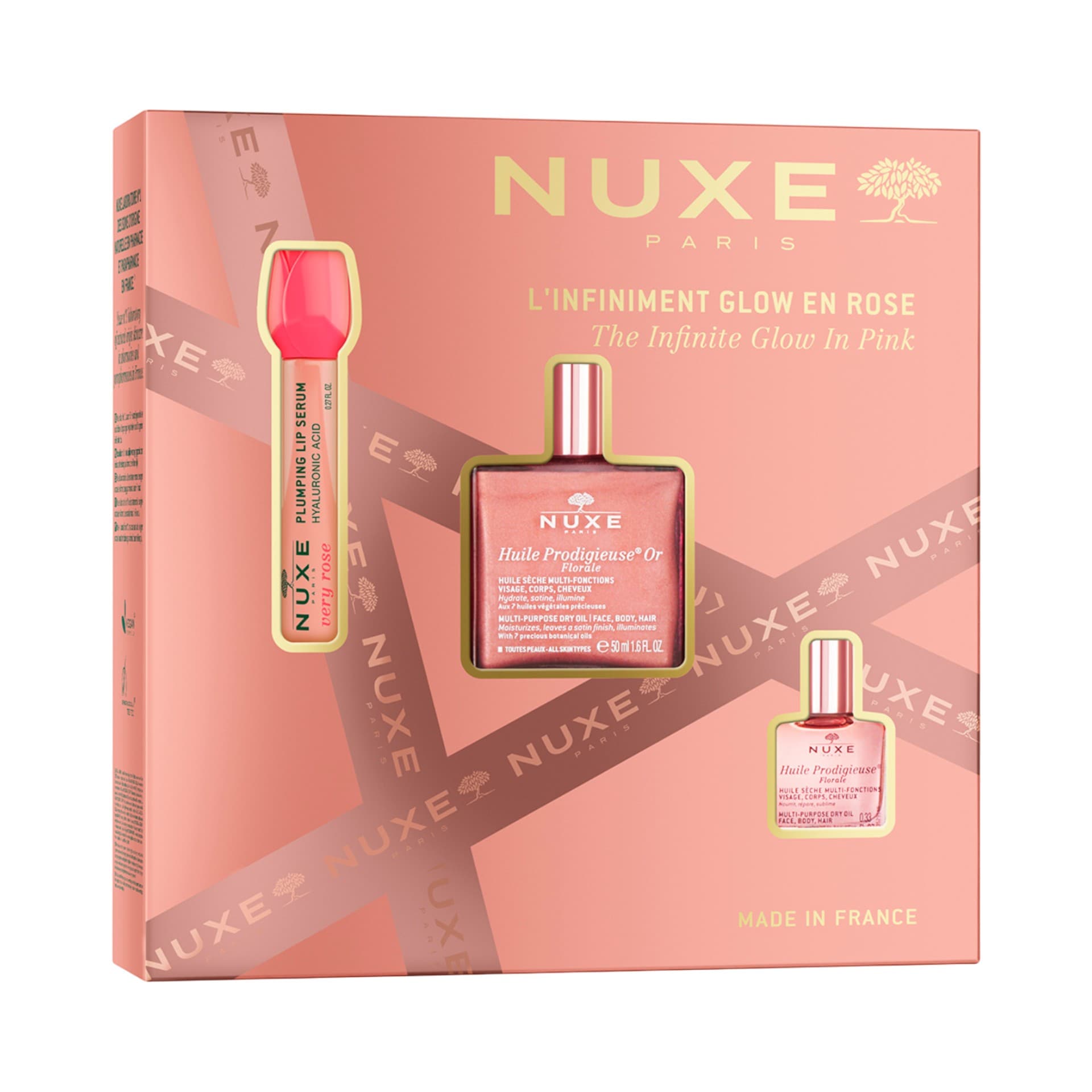 Nuxe Cofanetto Huile Prodigieuse Or Florale Glow 3 Pezzi