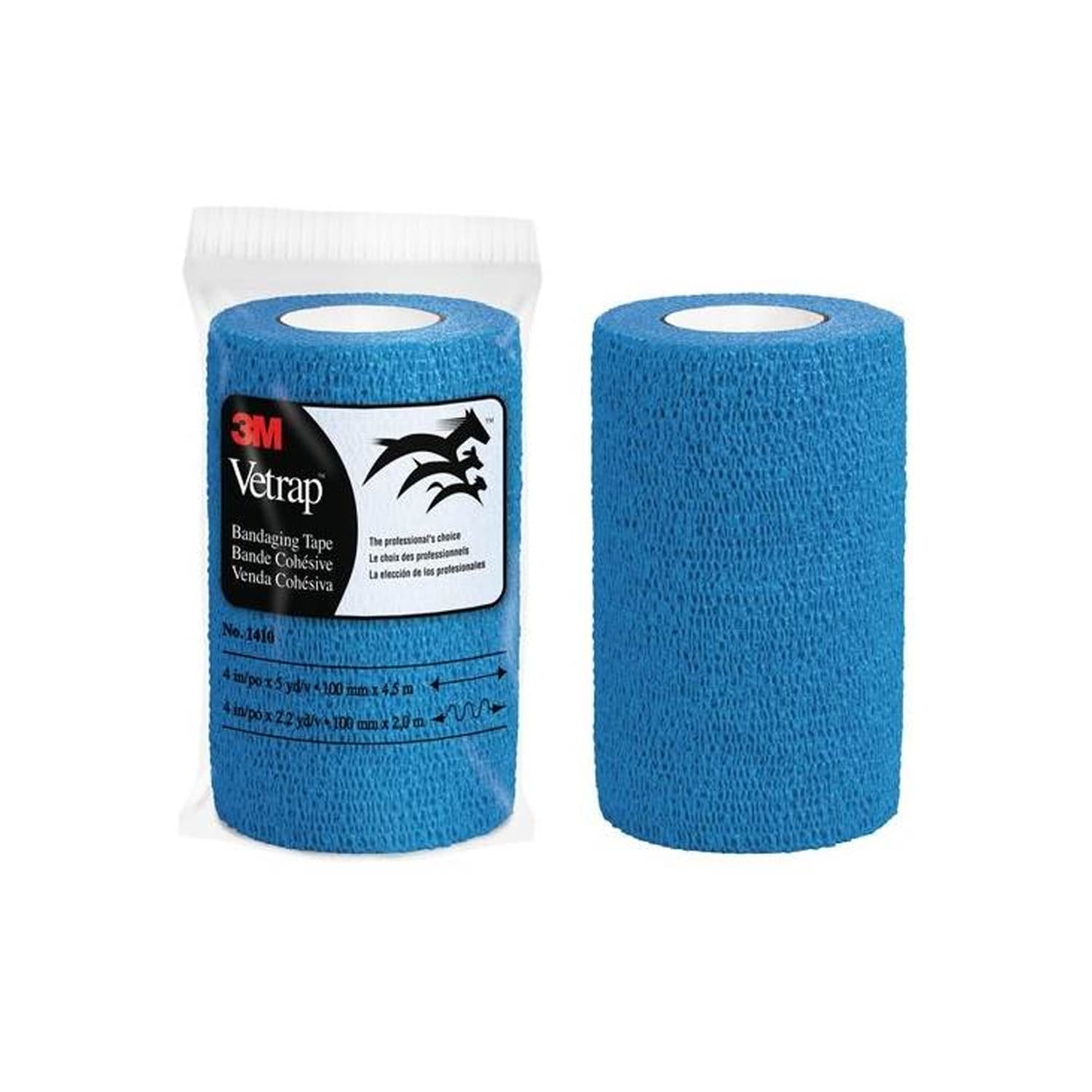 Vetrap Fascia Elastica Animali Blu 10cm 1 Pezzo