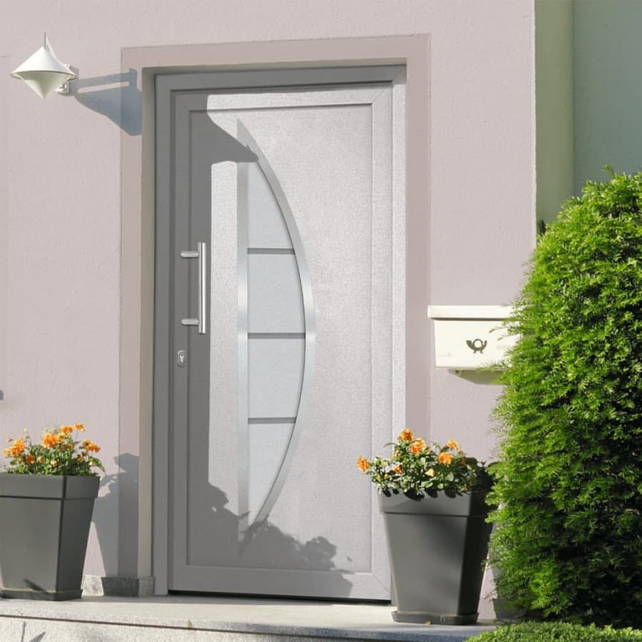 Vidaxl porta di ingresso bianca 88x200 cm Edilizia Brico giardino animali