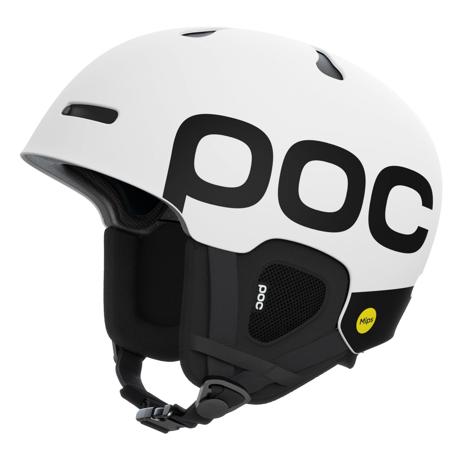 POC Auric Cut BC MIPS, casco da sci, hydrogen white matt