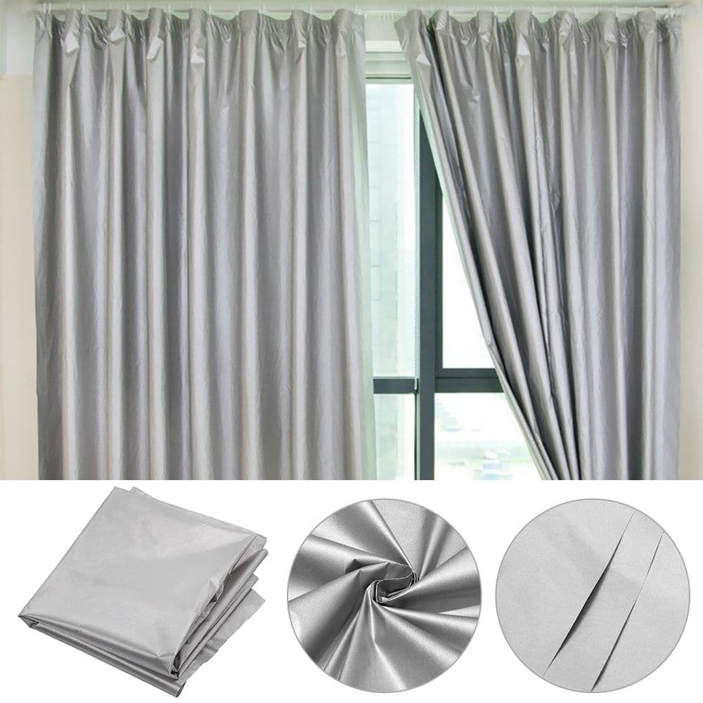 Isolamento termico Cucito Tessile Protezione solare Materiale in nylon Impermeabile Tessuto rivestito in argento Telo ombreggiante