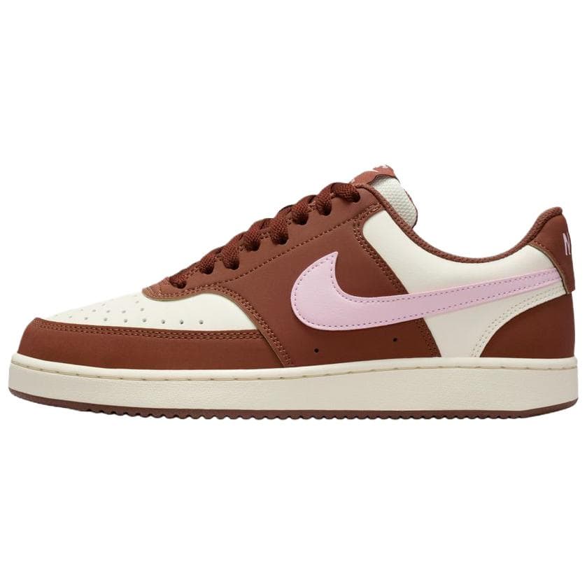 Nike Court Vision Sneakers Morbide Comode Donna sneakers Bianco Marrone IM1652-004 38