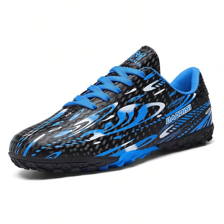 Scarpe da calcio sportive, scarpe da calcio leggere antiscivolo e resistenti all'usura con tacchetti alla moda, scarpe da allenamento da calcio,