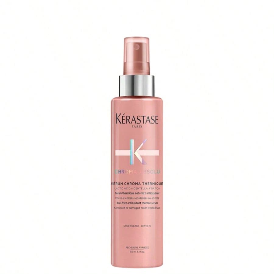 Chroma Absolu Sérum Chroma Thermique 150ml – Hair Serum, Anti-Frizz, For Color-Treated Hair, Lactic Acid, Suitable For Heat Styling