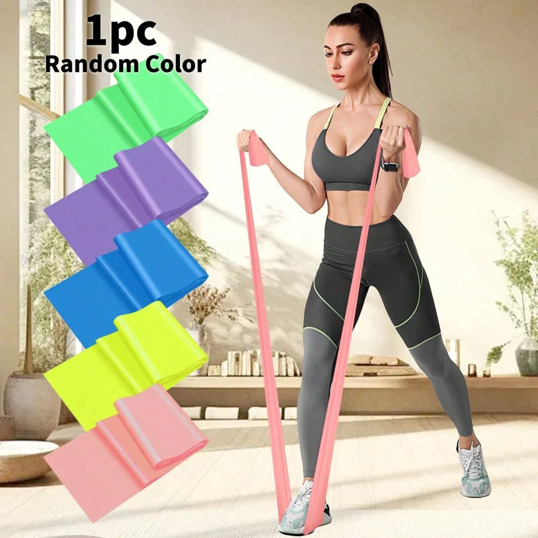 3 Confezioni di Bande di Resistenza per Allenamento di Forza, Bande di Resistenza, Bande Fitness, Set di Bande di Resistenza, Adatte per Yoga,