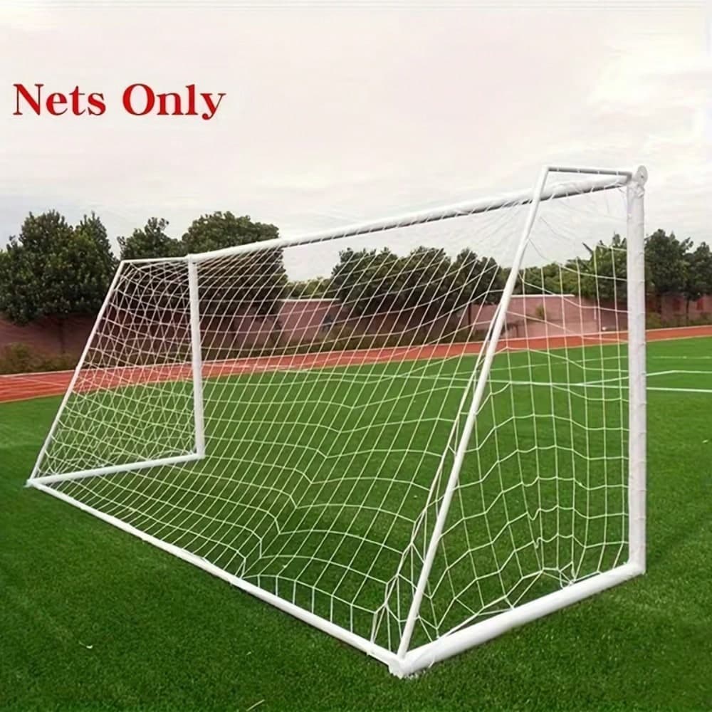 1 pezzo Rete da calcio, per pratica di tiro e allenamento, adatta per sport da calcio all'aperto, attrezzatura da calcio, all'aperto, spiaggia, campo