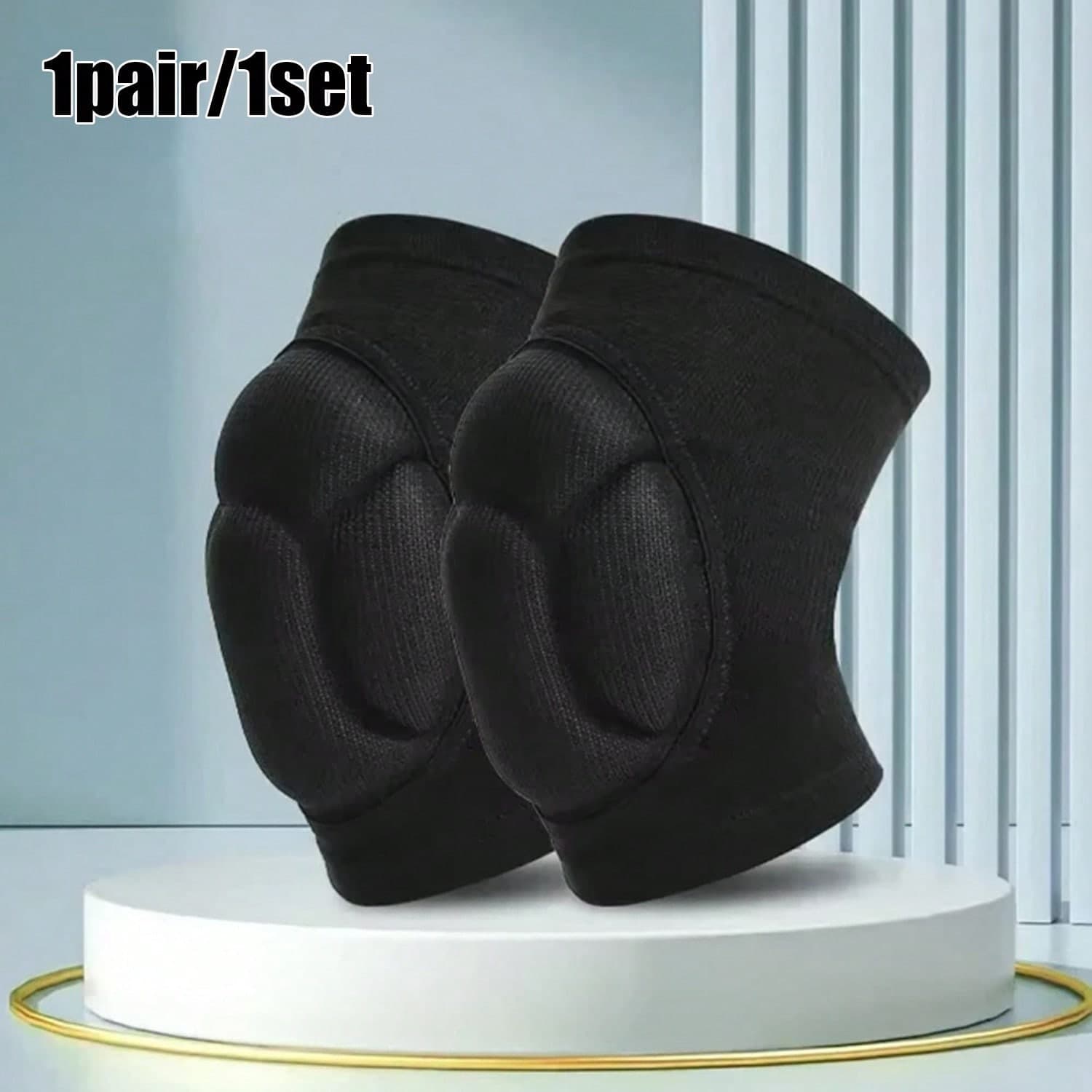 1 Paio/1 Set di ginocchiere e polsini morbidi e traspiranti, con motivo a guscio di tartaruga, ginocchiere sportive assorbenti il sudore