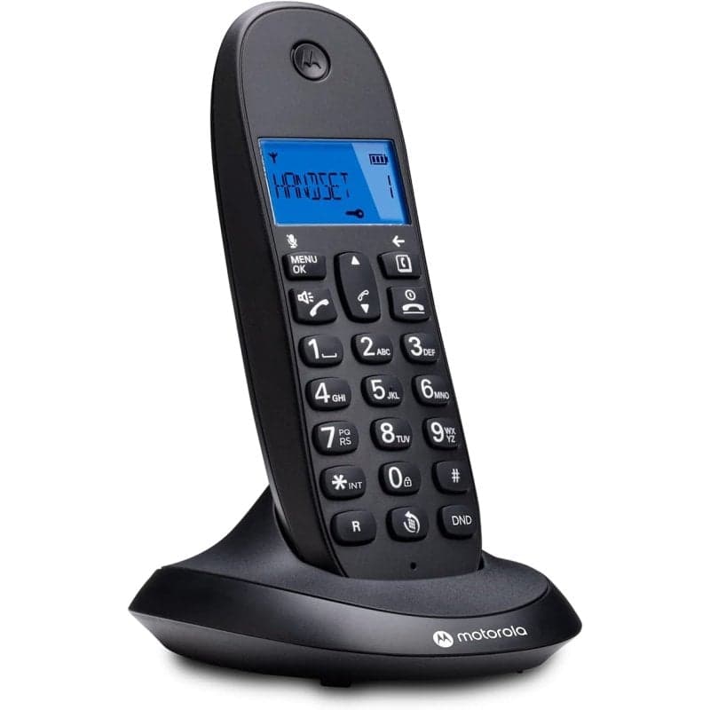Telefono cordless Motorola C1001 CB+ DECT Nero